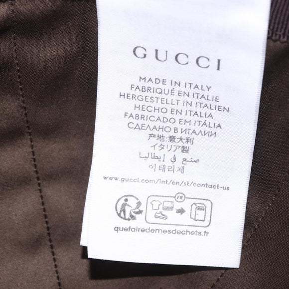 GUCCI GG Canvas Yuko Higuchi Cap Beige 847862 Auth SW2340SAM