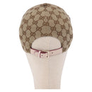 GUCCI GG Canvas Yuko Higuchi Cap Beige 847862 Auth SW2340SAM-3