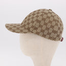 GUCCI GG Canvas Yuko Higuchi Cap Beige 847862 Auth SW2340SAM-4