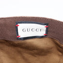 GUCCI GG Canvas Cap Beige 576253 Auth SW2342V-9