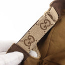 GUCCI GG Canvas Cap Beige 576253 Auth SW2342V-11