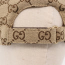 GUCCI GG Canvas Cap Beige 576253 Auth SW2342V-7