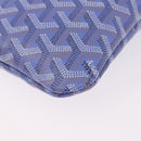 GOYARD Herringbone 2025 Poitiers Bag Iris Limited Edition PVC Blue Auth SW2344SM-16