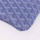 GOYARD Herringbone 2025 Poitiers Bag Iris Limited Edition PVC Blue Auth SW2344SM-18