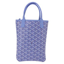 GOYARD Herringbone 2025 Poitiers Bag Iris Limited Edition PVC Blue Auth SW2344SM-13