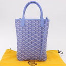 GOYARD Herringbone 2025 Poitiers Bag Iris Limited Edition PVC Blue Auth SW2344SM-12