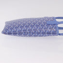 GOYARD Herringbone 2025 Poitiers Bag Iris Limited Edition PVC Blue Auth SW2344SM-3