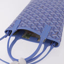 GOYARD Herringbone 2025 Poitiers Bag Iris Limited Edition PVC Blue Auth SW2344SM-6