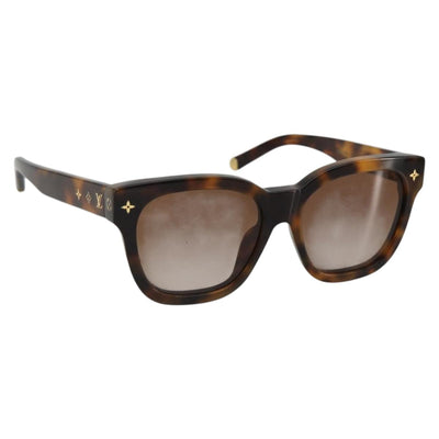 LOUIS VUITTON My Monogram Square Sunglasses plastic Brown Z1524E LV Auth SW2348