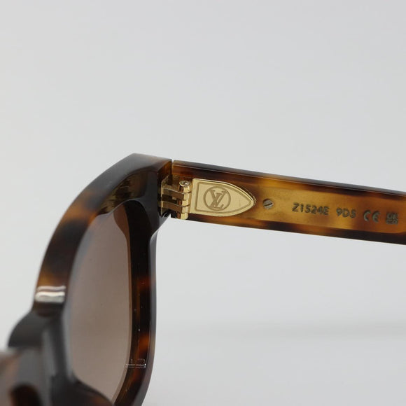 LOUIS VUITTON My Monogram Square Sunglasses plastic Brown Z1524E LV Auth SW2348