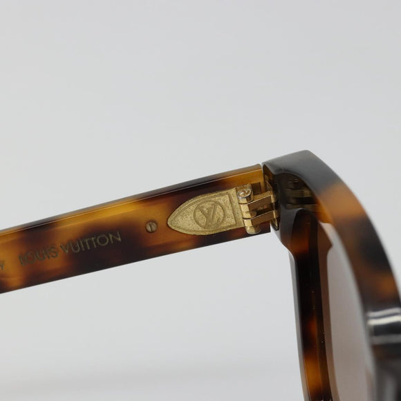LOUIS VUITTON My Monogram Square Sunglasses plastic Brown Z1524E LV Auth SW2348