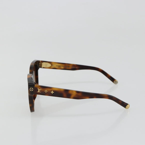 LOUIS VUITTON My Monogram Square Sunglasses plastic Brown Z1524E LV Auth SW2348