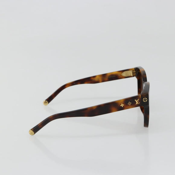 LOUIS VUITTON My Monogram Square Sunglasses plastic Brown Z1524E LV Auth SW2348
