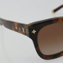 LOUIS VUITTON My Monogram Square Sunglasses plastic Brown Z1524E LV Auth SW2348-7