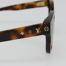 LOUIS VUITTON My Monogram Square Sunglasses plastic Brown Z1524E LV Auth SW2348-8