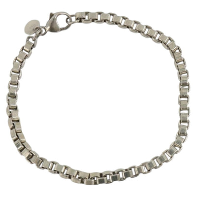TIFFANY&Co. Venetian ring Bracelet Ag925 Silver Auth SW2349V