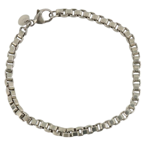 TIFFANY&Co. Venetian ring Bracelet Ag925 Silver Auth SW2349V