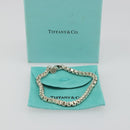 TIFFANY&Co. Venetian ring Bracelet Ag925 Silver Auth SW2349V-12