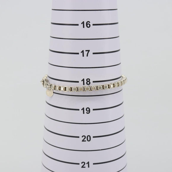TIFFANY&Co. Venetian ring Bracelet Ag925 Silver Auth SW2349V