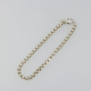 TIFFANY&Co. Venetian ring Bracelet Ag925 Silver Auth SW2349V-2