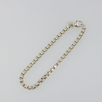 TIFFANY&Co. Venetian ring Bracelet Ag925 Silver Auth SW2349V - 0