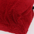 Christian Dior Hand Bag Pile Red Auth SW2351V-17