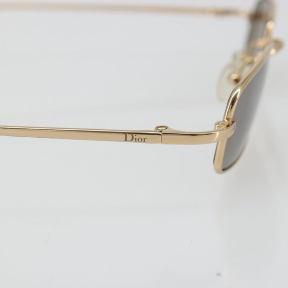 Christian Dior Sunglasses Metal Gold Auth SW2353V