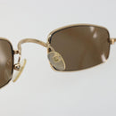 Christian Dior Sunglasses Metal Gold Auth SW2353V-14