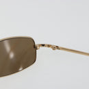 Christian Dior Sunglasses Metal Gold Auth SW2353V-15