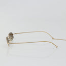 Christian Dior Sunglasses Metal Gold Auth SW2353V-4