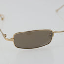 Christian Dior Sunglasses Metal Gold Auth SW2353V-6
