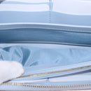 GUCCI Yuko Higuchi Zip Around Wallet Japan Leather Blue 847918 Auth SW2354SM-16