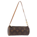 LOUIS VUITTON Monogram Papillon Pouch LV Auth SW2355-1