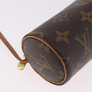 LOUIS VUITTON Monogram Papillon Pouch LV Auth SW2355-9