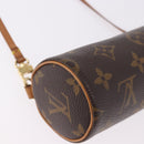 LOUIS VUITTON Monogram Papillon Pouch LV Auth SW2355-15
