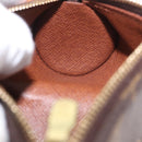 LOUIS VUITTON Monogram Papillon Pouch LV Auth SW2355-19