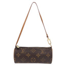 LOUIS VUITTON Monogram Papillon Pouch LV Auth SW2355-13