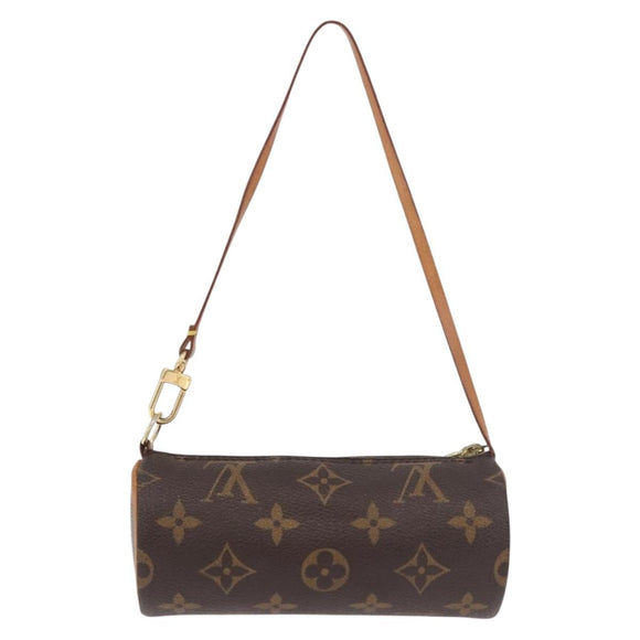 LOUIS VUITTON Monogram Papillon Pouch LV Auth SW2355