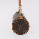 LOUIS VUITTON Monogram Papillon Pouch LV Auth SW2355-3