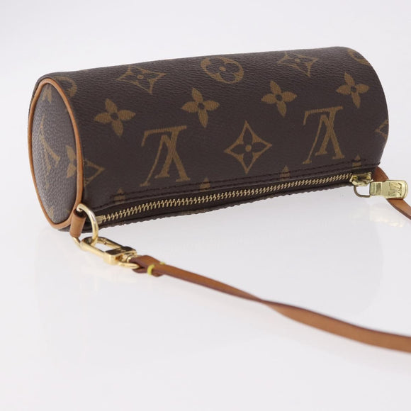 LOUIS VUITTON Monogram Papillon Pouch LV Auth SW2355