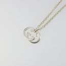 GUCCI Interlocking G Necklace Ag925 Silver Auth SW2356V-3