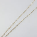 GUCCI Interlocking G Necklace Ag925 Silver Auth SW2356V-5