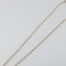 GUCCI Interlocking G Necklace Ag925 Silver Auth SW2356V-6