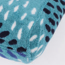 GOYARD Terry Eponge Bag Limited Edition Bag Pile Turquoise Blue Auth SW2357SM-11