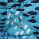 GOYARD Terry Eponge Bag Limited Edition Bag Pile Turquoise Blue Auth SW2357SM-18