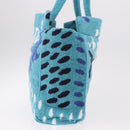 GOYARD Terry Eponge Bag Limited Edition Bag Pile Turquoise Blue Auth SW2357SM-5