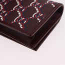 GUCCI GG Shadow Card Case PVC Bordeaux 795044 Auth SW2358M-16