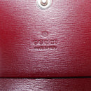 GUCCI GG Shadow Card Case PVC Bordeaux 795044 Auth SW2358M-9
