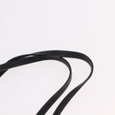 GUCCI Clochette Necklace Leather Black Auth SW2359V-11