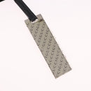 GUCCI Clochette Necklace Leather Black Auth SW2359V-12